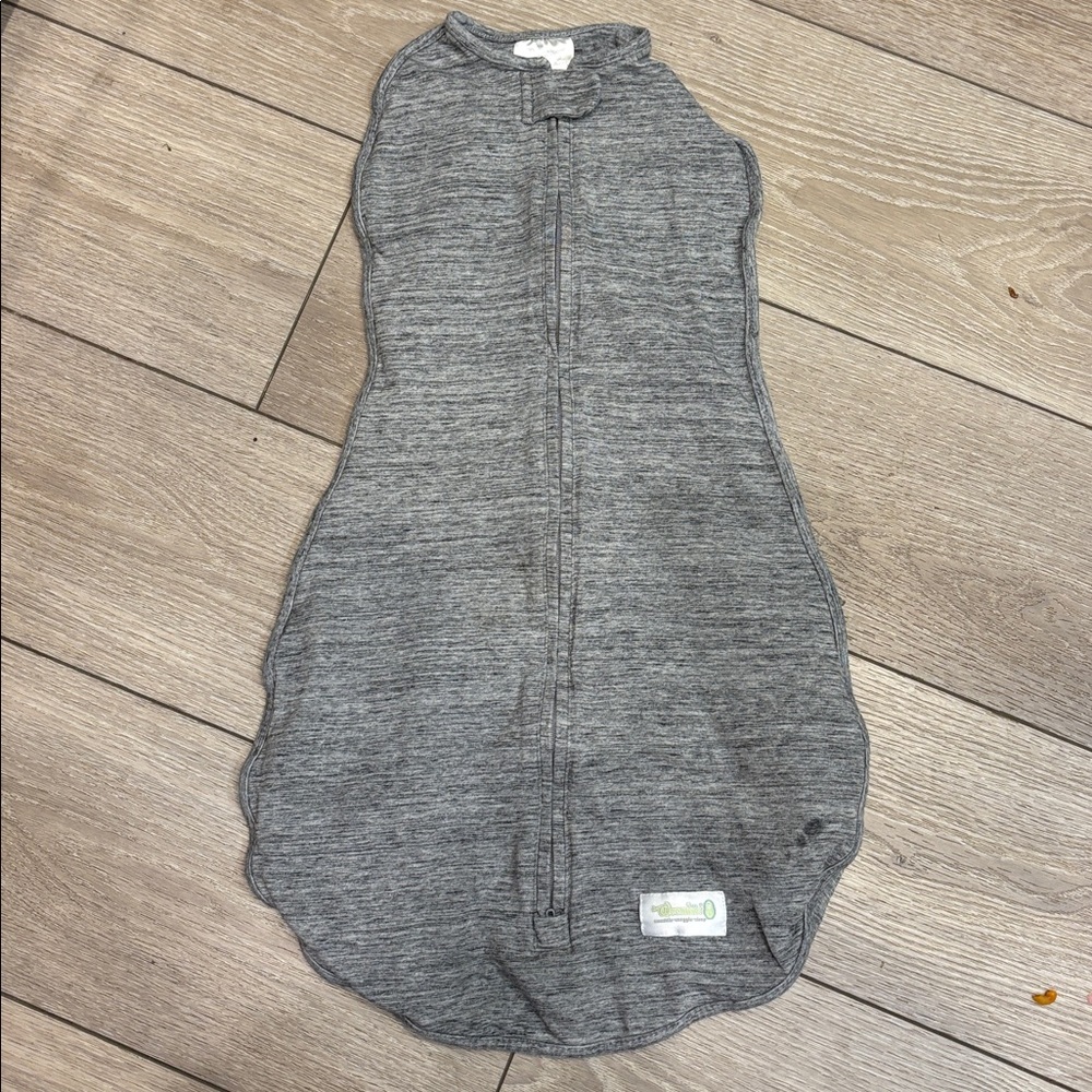 Woombie Soft Gray Kids Sleep Sack 3-6mo
